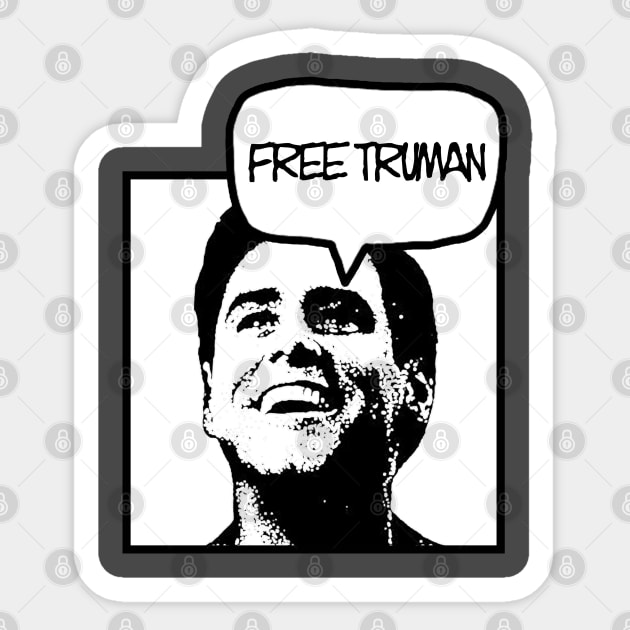 Free Truman Truman Show Sticker by Kinanti art